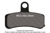 EBC Disc Brake Pads - FA457HH